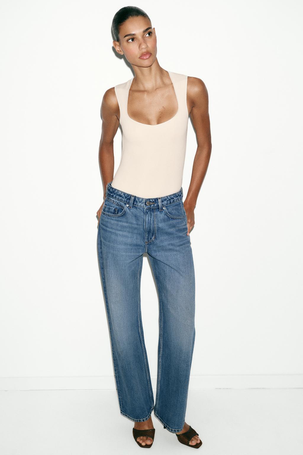 STRETCH SQUARE NECK BODYSUIT