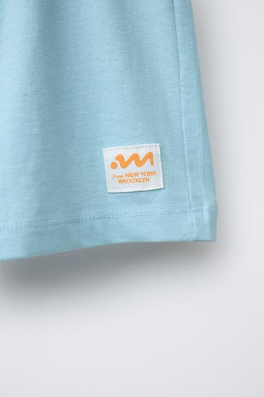 6-14 YEARS/ TEXT PRINT PYJAMAS - Light blue by Zara - Image 6
