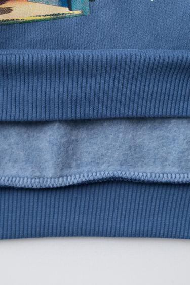 MONSTERS, INC. © DISNEY PIXAR PRINTED SWEATSHIRT - Bluish by Zara - Image 3