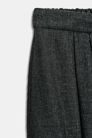 ZW COLLECTION LIMITED EDITION BAGGY TROUSERS - Grey by Zara - Image 5