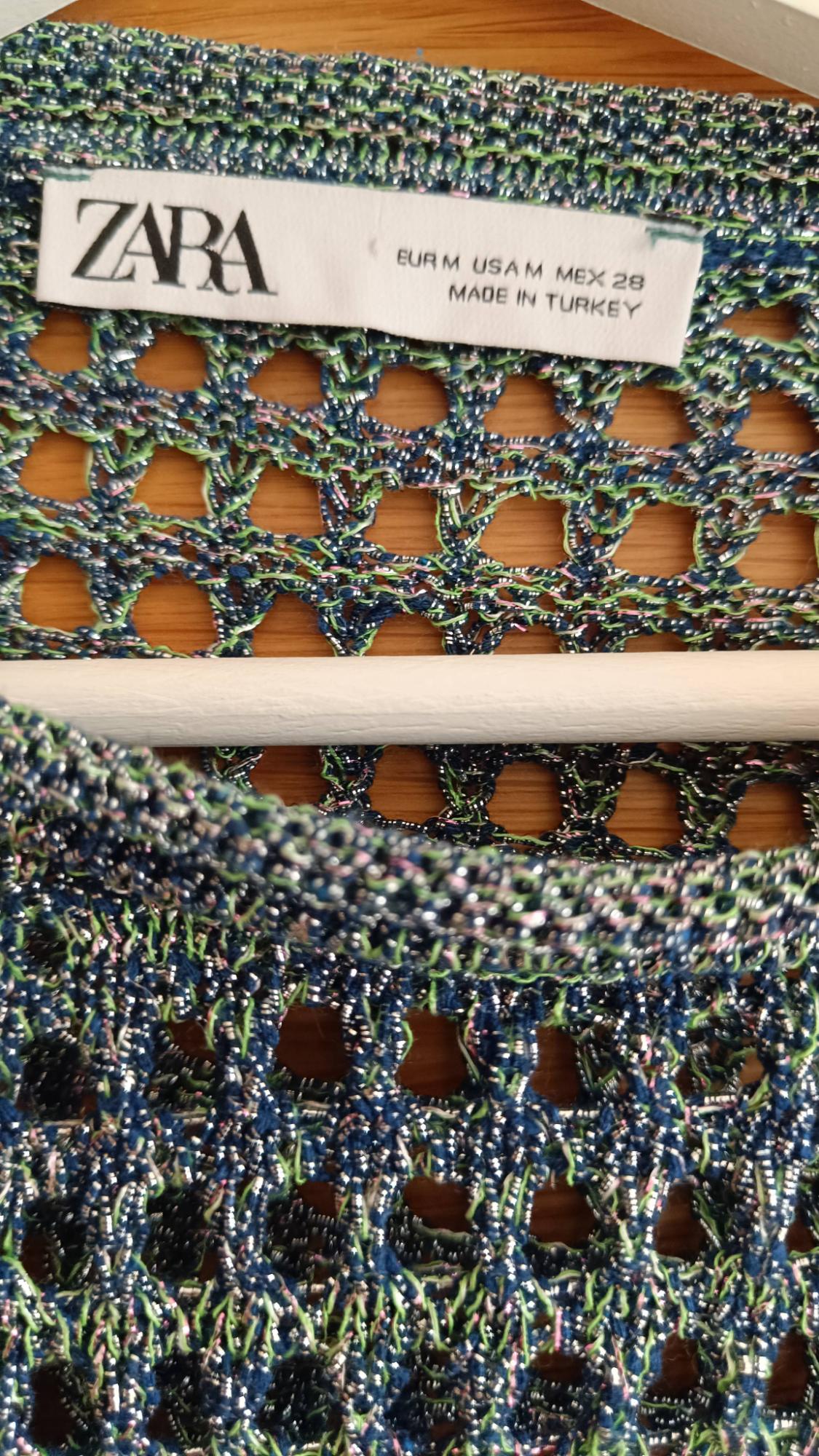 KNIT CROP TOP WITH METALLIC THREAD - Image 9