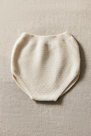 CHILDREN'S OPENWORK BLOOMERS - Light beige by Zara - Image 5