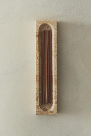 ROSE ET PIVOINE SCENTED INCENSE STICK SET WITH STAND - Pink / White by Zara - Image 4