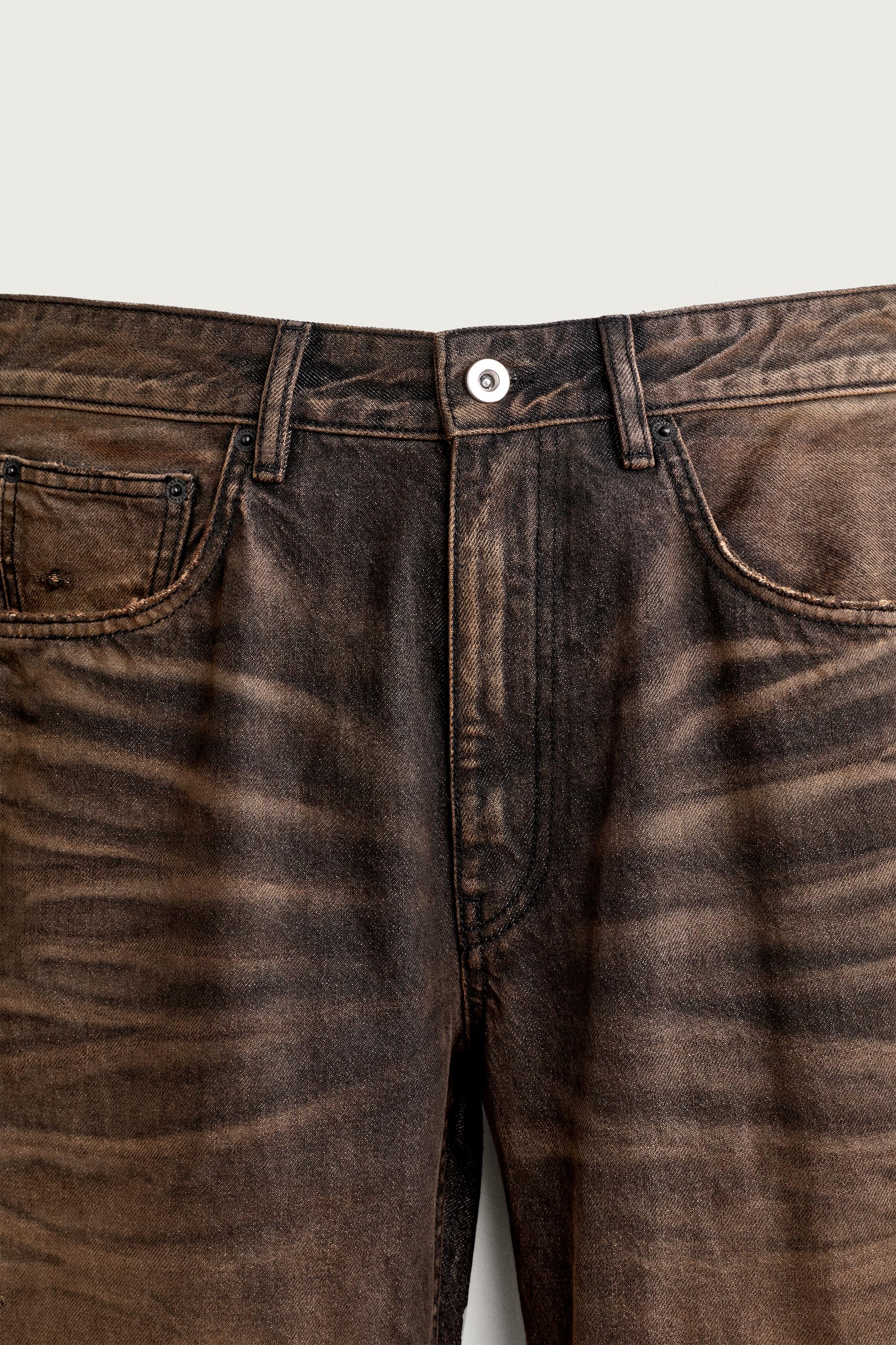 JEANS LOOSE FIT LAVÉ COULEUR