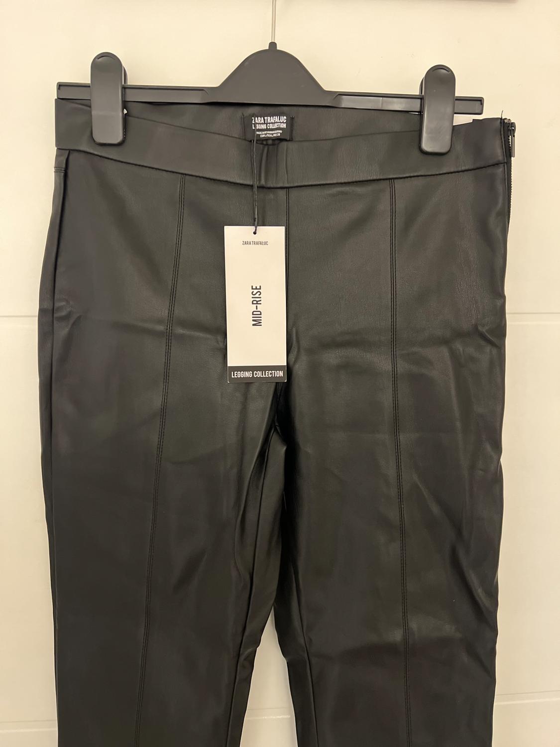 FAUX LEATHER LEGGINGS - Image 3