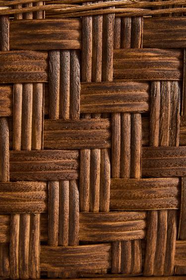 CORBEILLE CARRÉE BOIS - Marron de Zara - Image 4