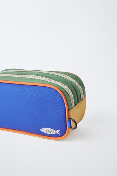 MULTICOLOURED PENCIL CASE - Blue by Zara - Image 2