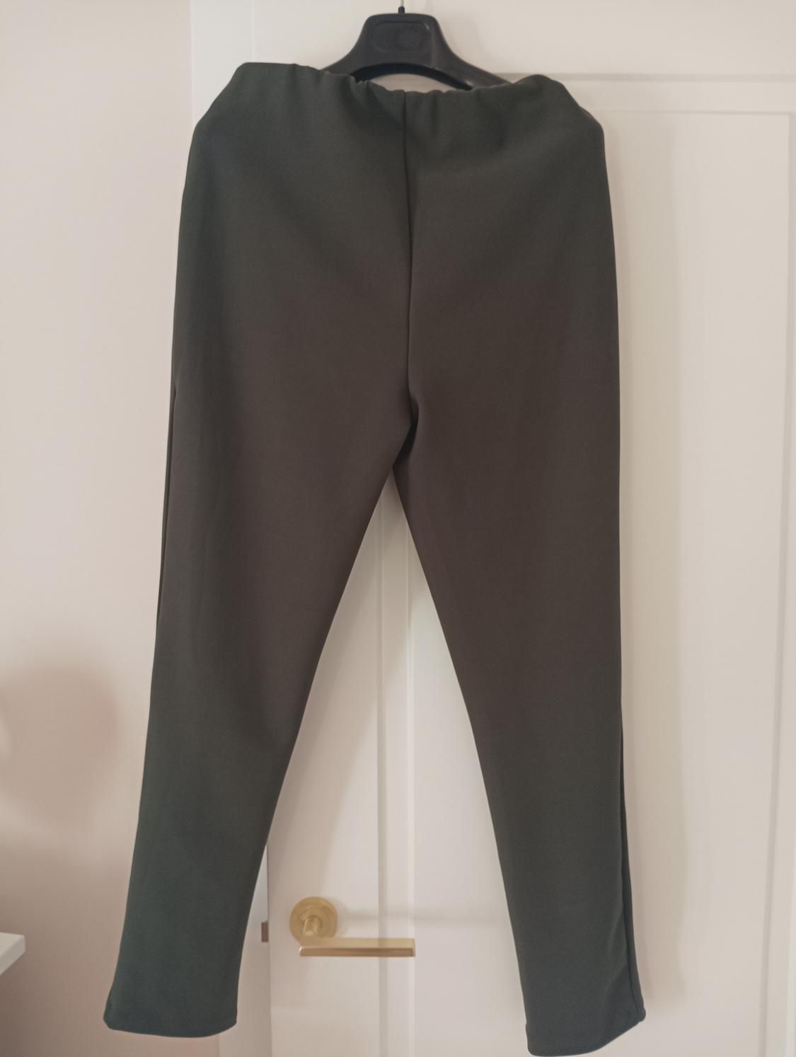 HIGH-WAIST CREPE LEGGINGS - Image 2