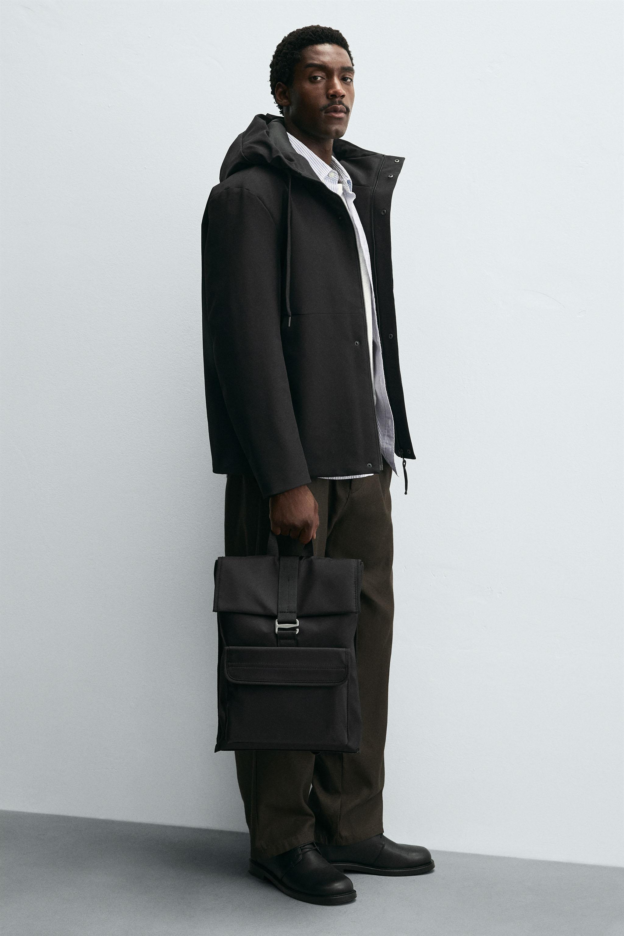 なつ様　PLバックブラック TECHNICAL FLAP BACKPACK - Black | ZARA United States