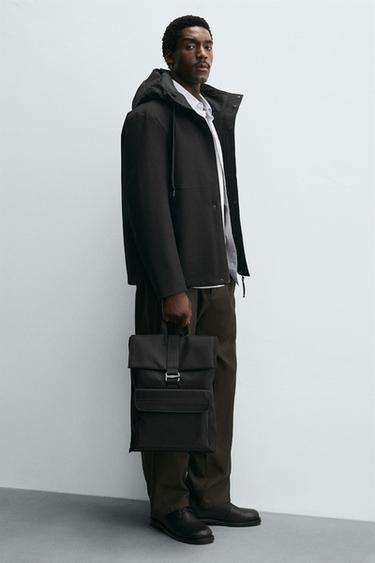 TECHNICAL FLAP BACKPACK - Black by Zara - Image 1