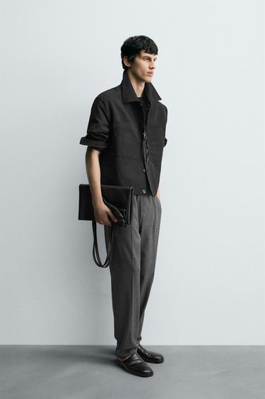 PANTALON TAILLE JOG CONFORT - FROSTED GRAY de Zara - Image 3