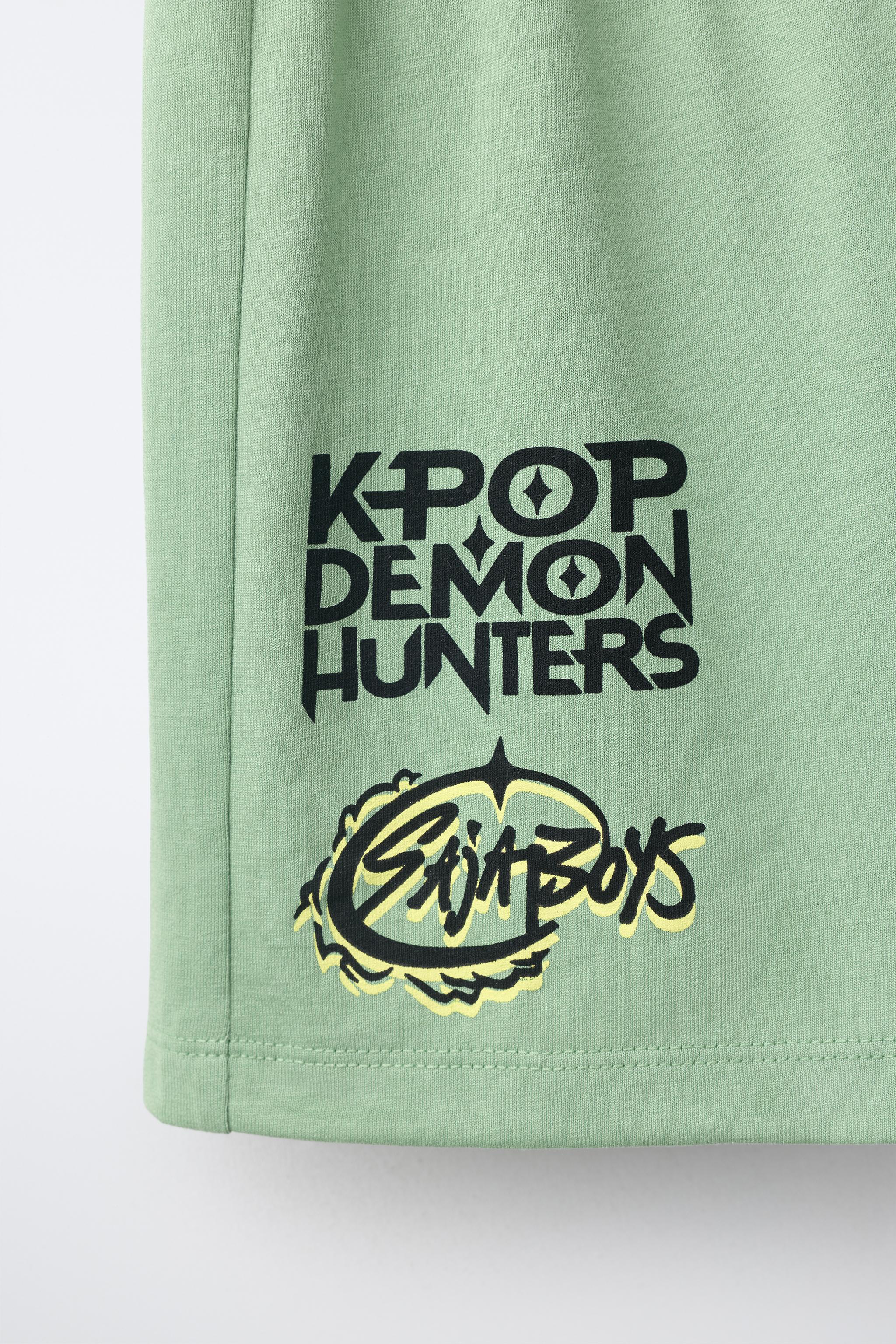 Пижама DEMON HUNTERS™ NETFLIX для детей — Zara — фото 8