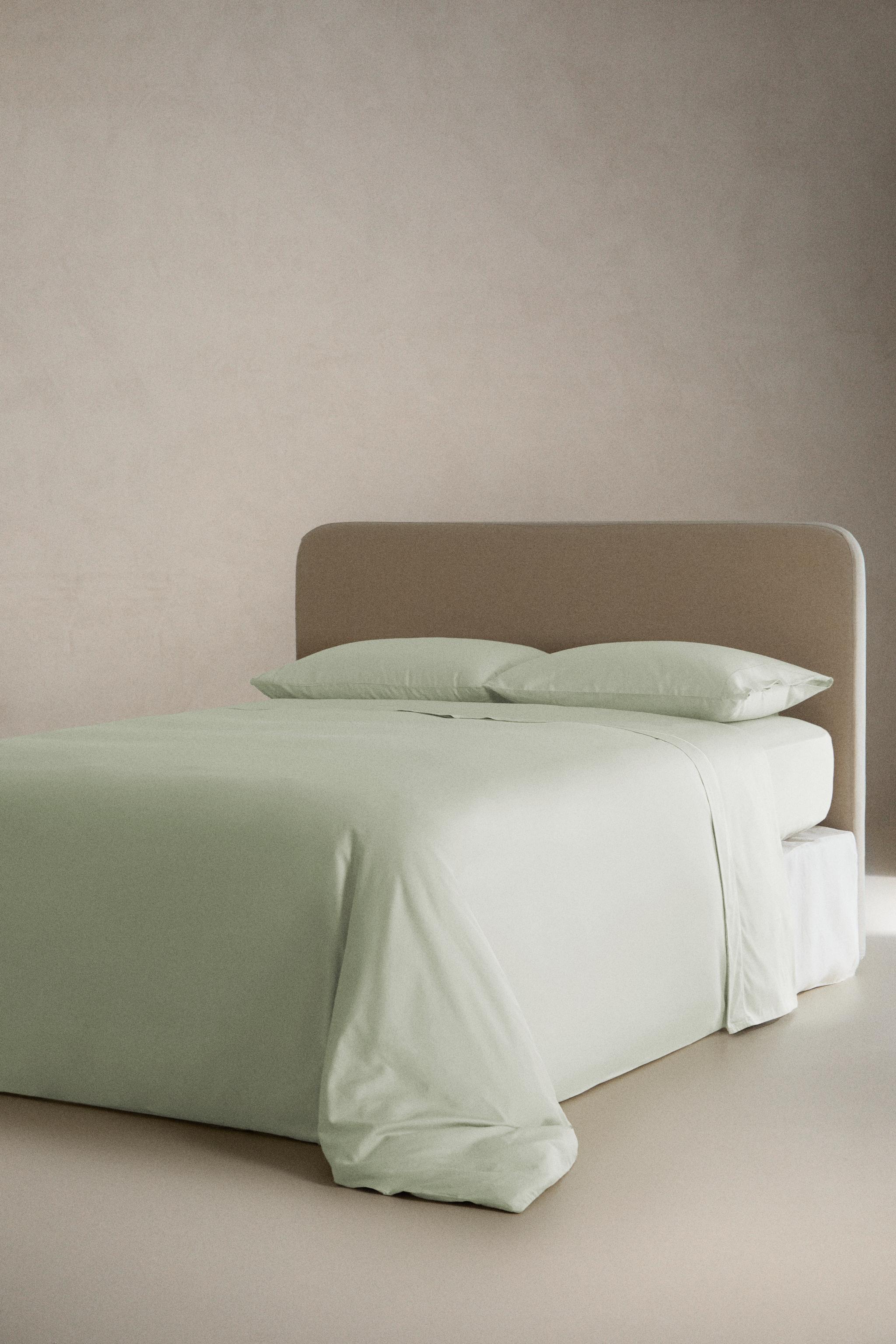 SATEEN FITTED SHEET | 30 CM HIGH (300 THREAD COUNT) — Mint