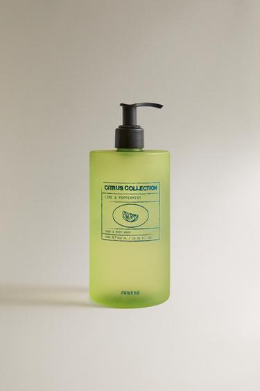 (500 ML) FLÜSSIGE SEIFE LIME & PEPPERMINT - Neongrün von Zara
