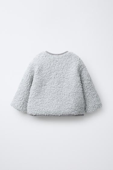 BLOUSON EFFET MOUTON POLAIRE - Iceberg de Zara - Image 1