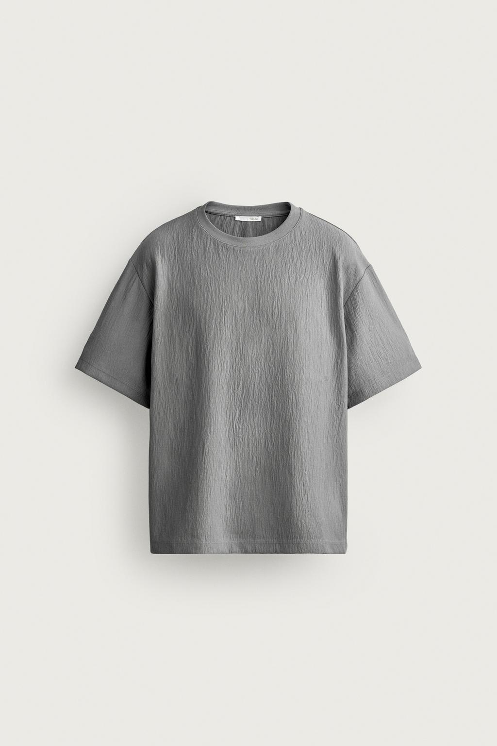 TEXTURED RELAXED FIT T-SHIRT