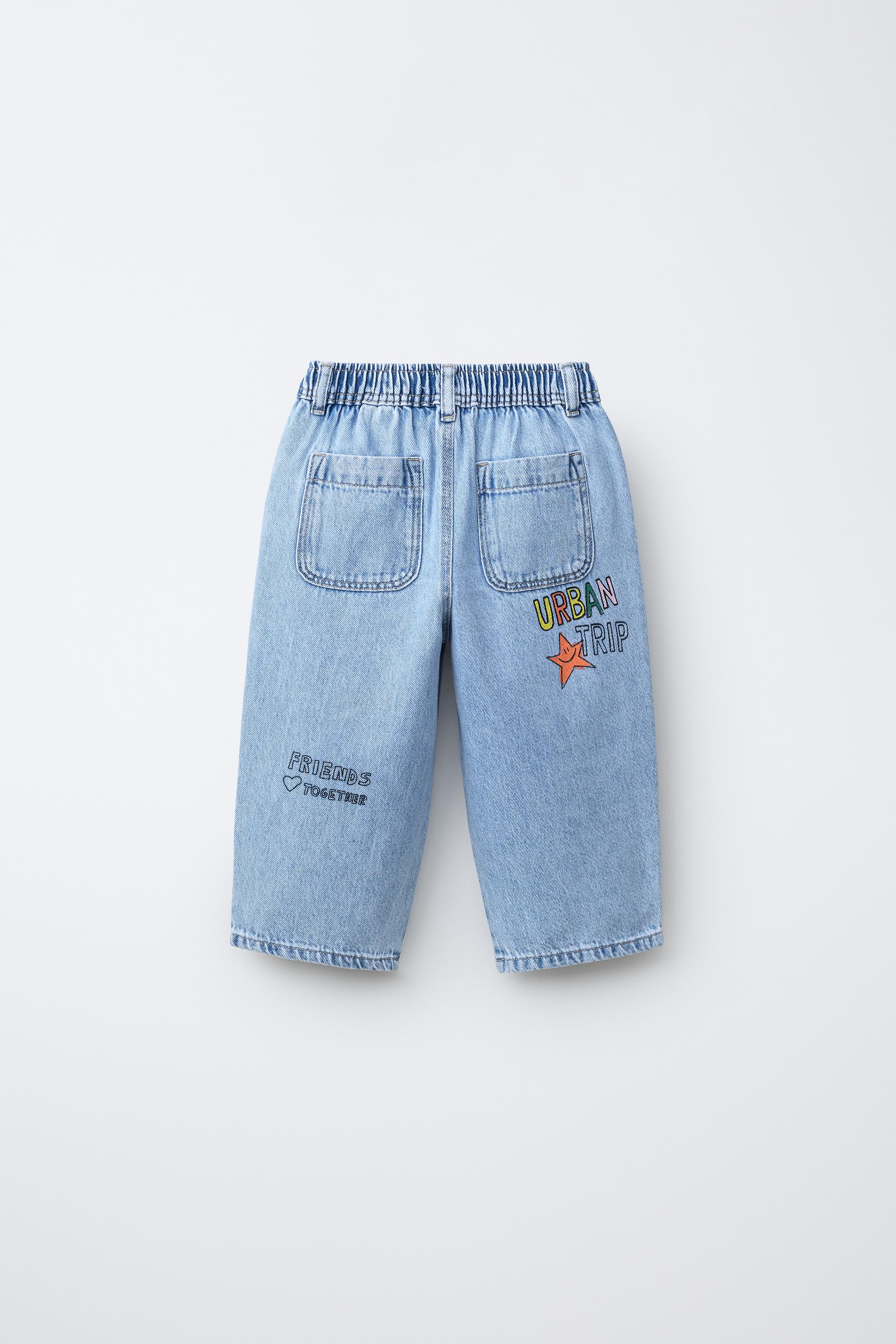 JEAN TAPERED BAGGY IMPRIMÉ