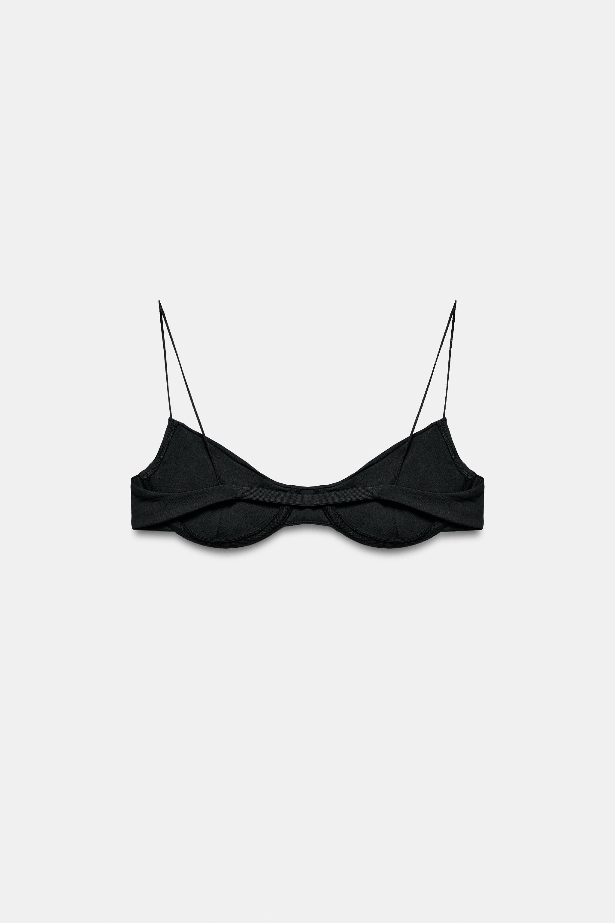Верх бикини SOLID, на косточках — Zara — фото 5