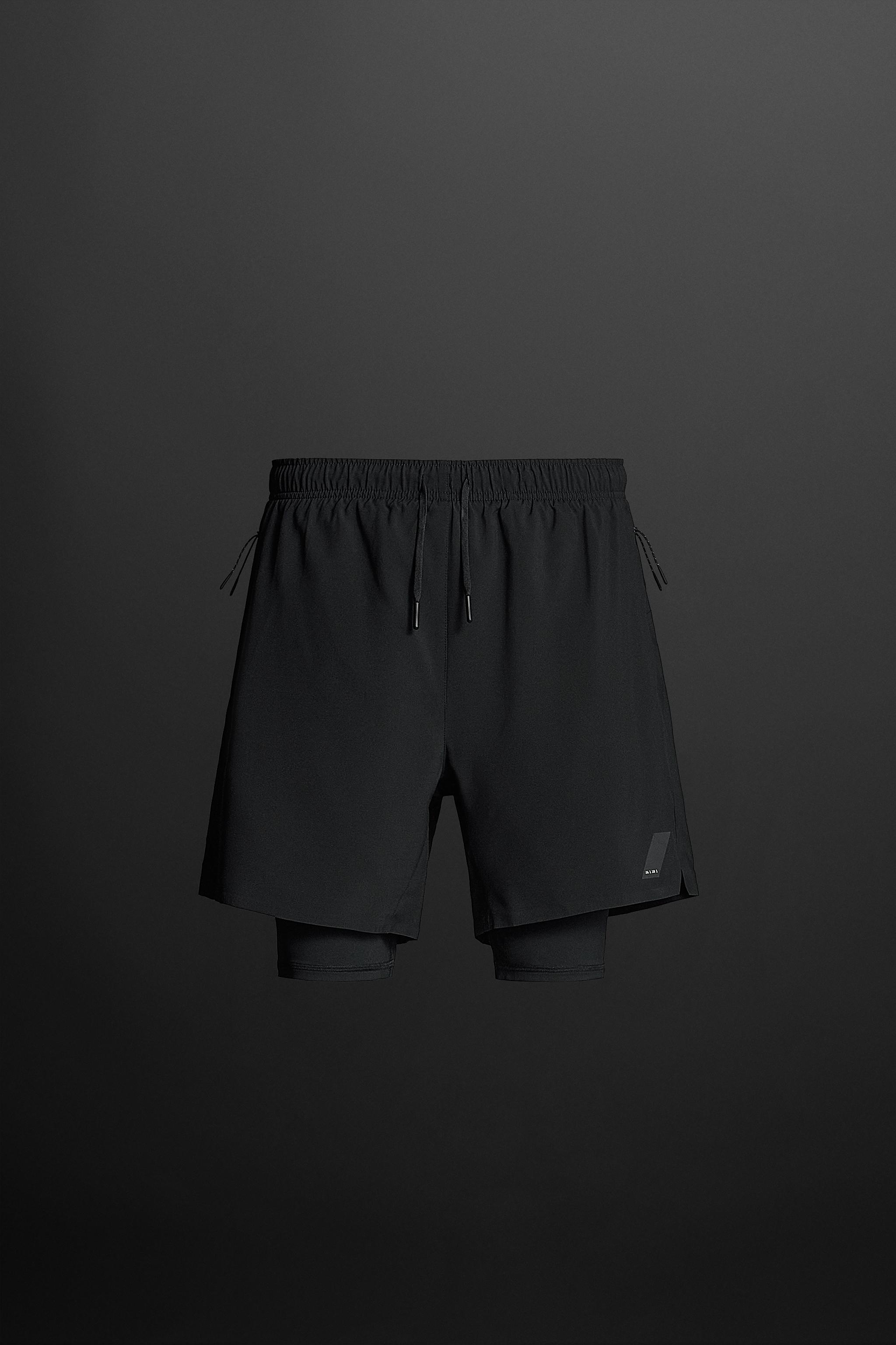 【ZARA】アブストラクトプリントトレーニングショーツ 01943320800-a1.jpg?ts=