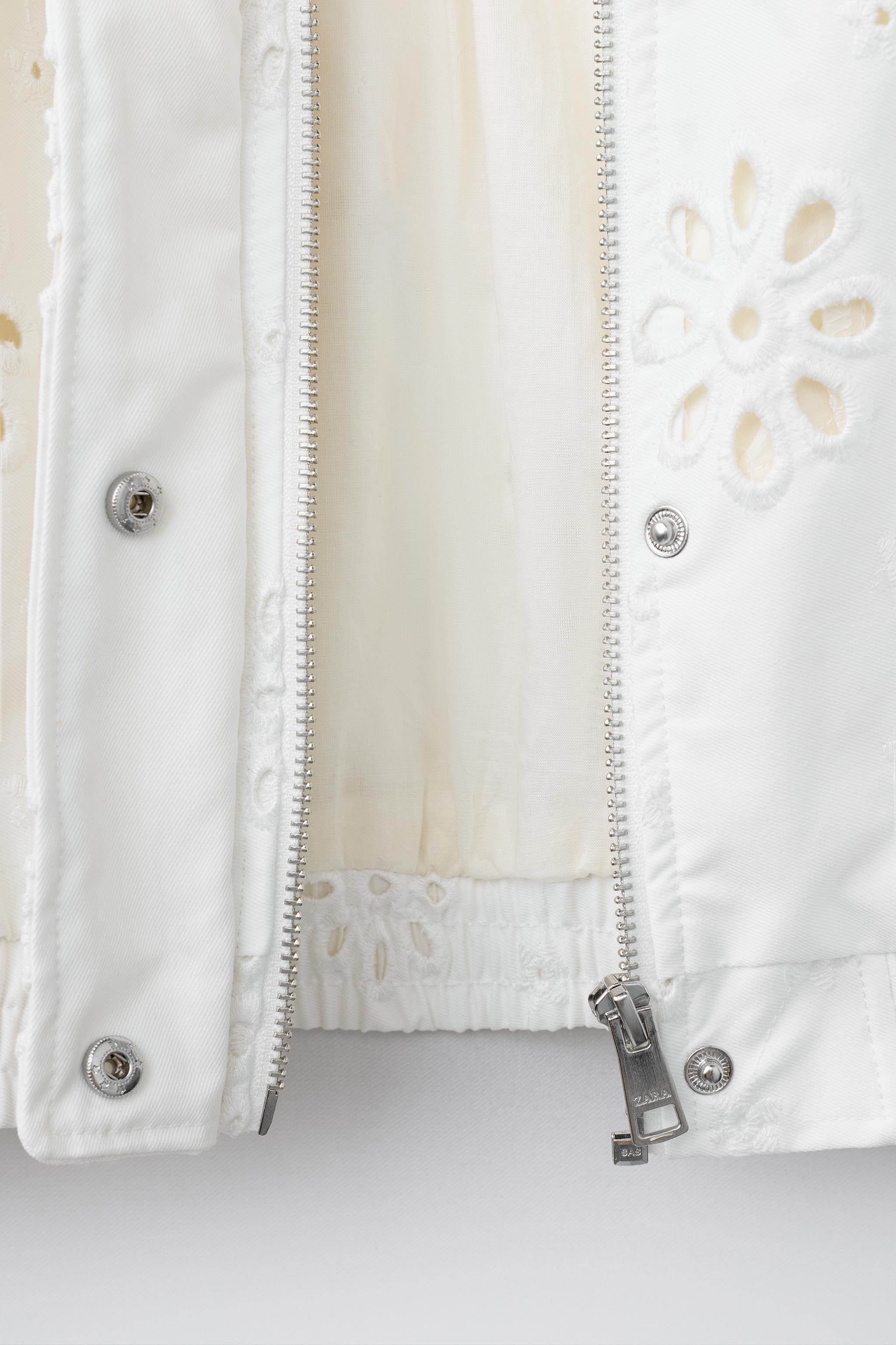 BLOUSON BRODERIE SUISSE