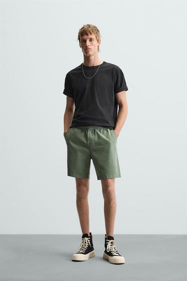 BERMUDA RELAXED FIT - Verde de Zara - Imagen 0