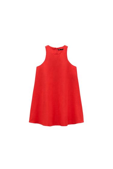 VESTIDO CON LINO