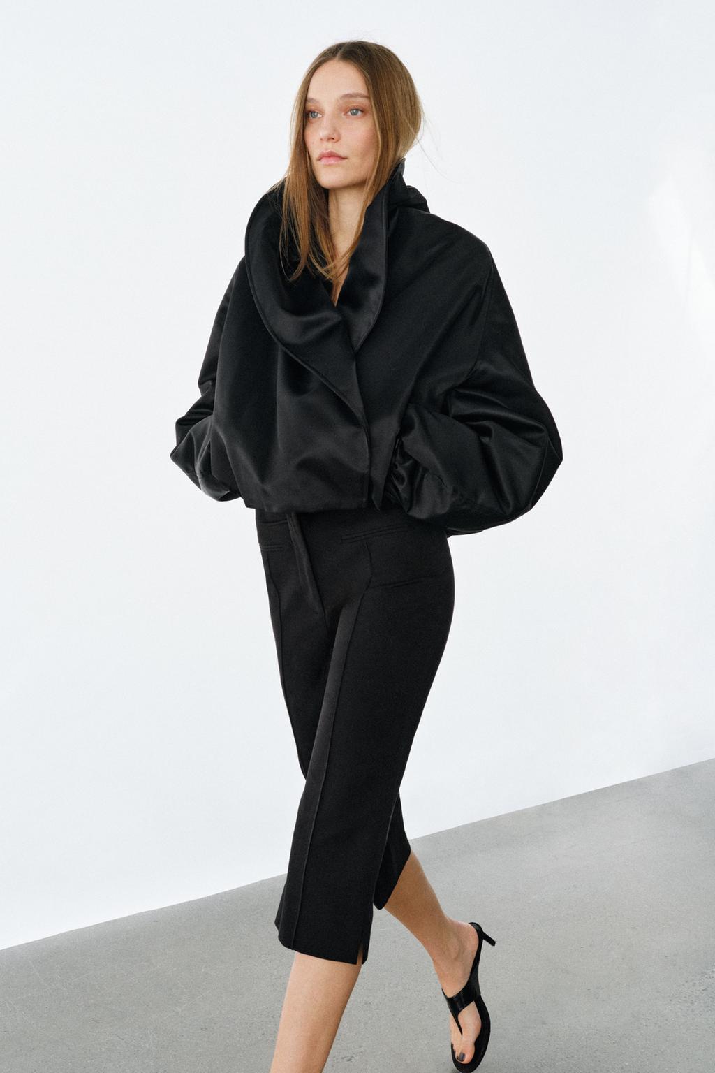 ZW COLLECTION PADDED BOMBER JACKET