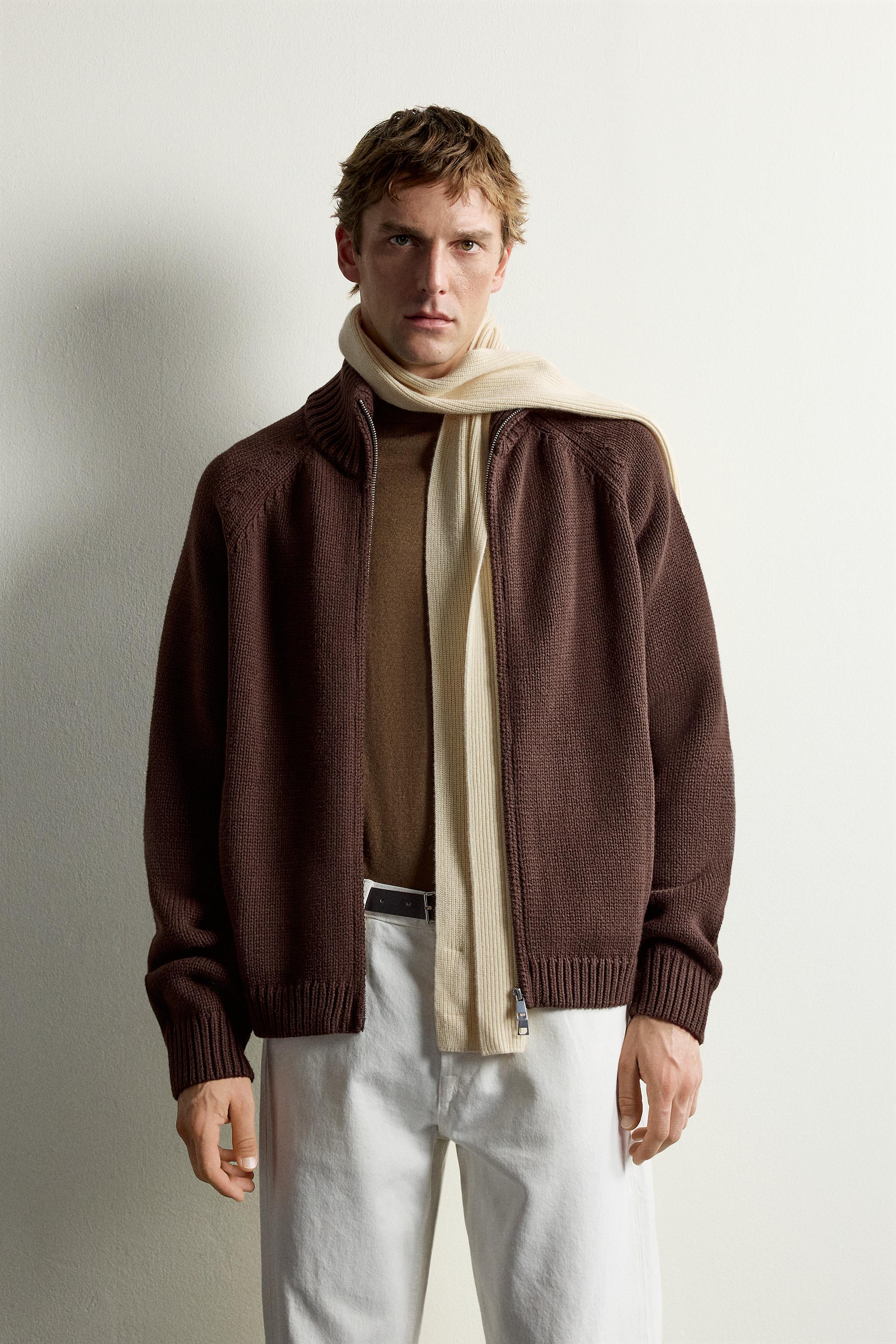 ZIP CARDIGAN