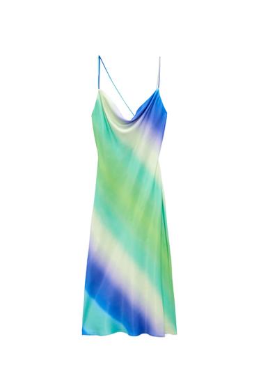 VESTIDO SATINADO TIE DYE