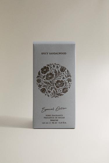 (185 ML) DIFFUSEUR À BÂTONNETS SPICY SANDALWOOD - Gris chiné de Zara - Image 3