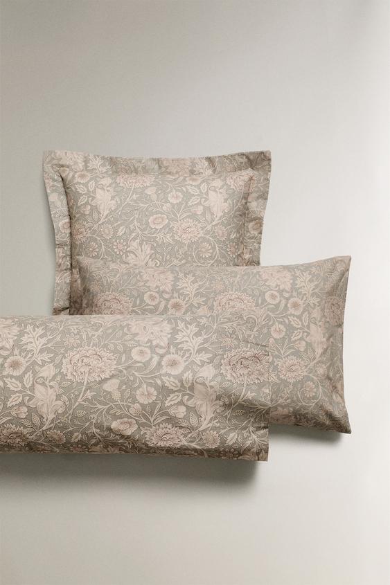 MORRIS & CO. PERCALE COTTON PILLOWCASE - 19.5 x37.5"
