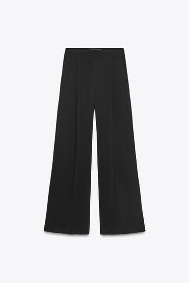 ZW COLLECTION LOOSE-FITTING DARTED TROUSERS - Black by Zara - Image 5