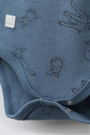 LOT DE CINQ BODYS ANIMAUX - Multicolore de Zara - Image 3
