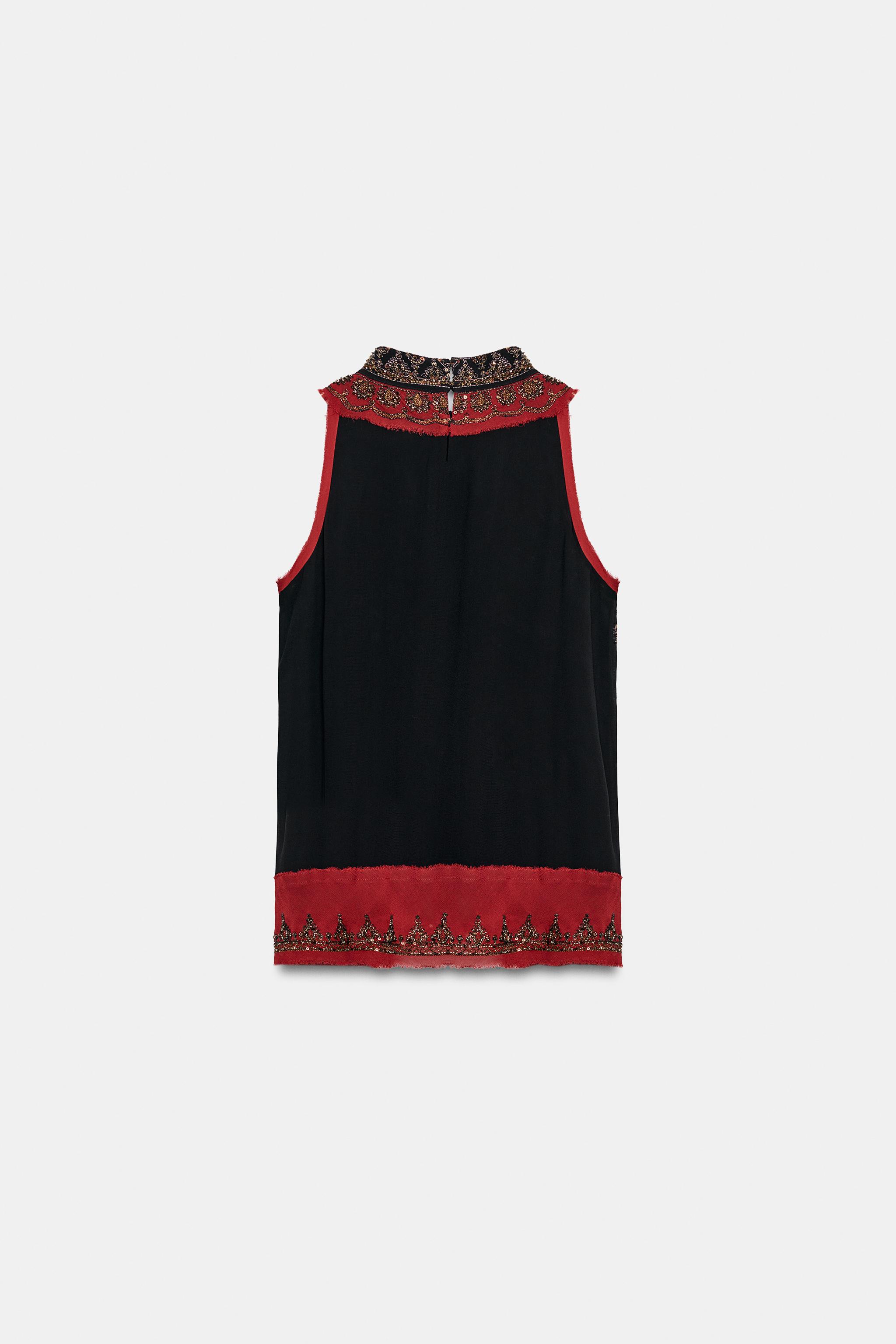 TOP COMBINÉ BRODERIES FANTAISIE ZW COLLECTION