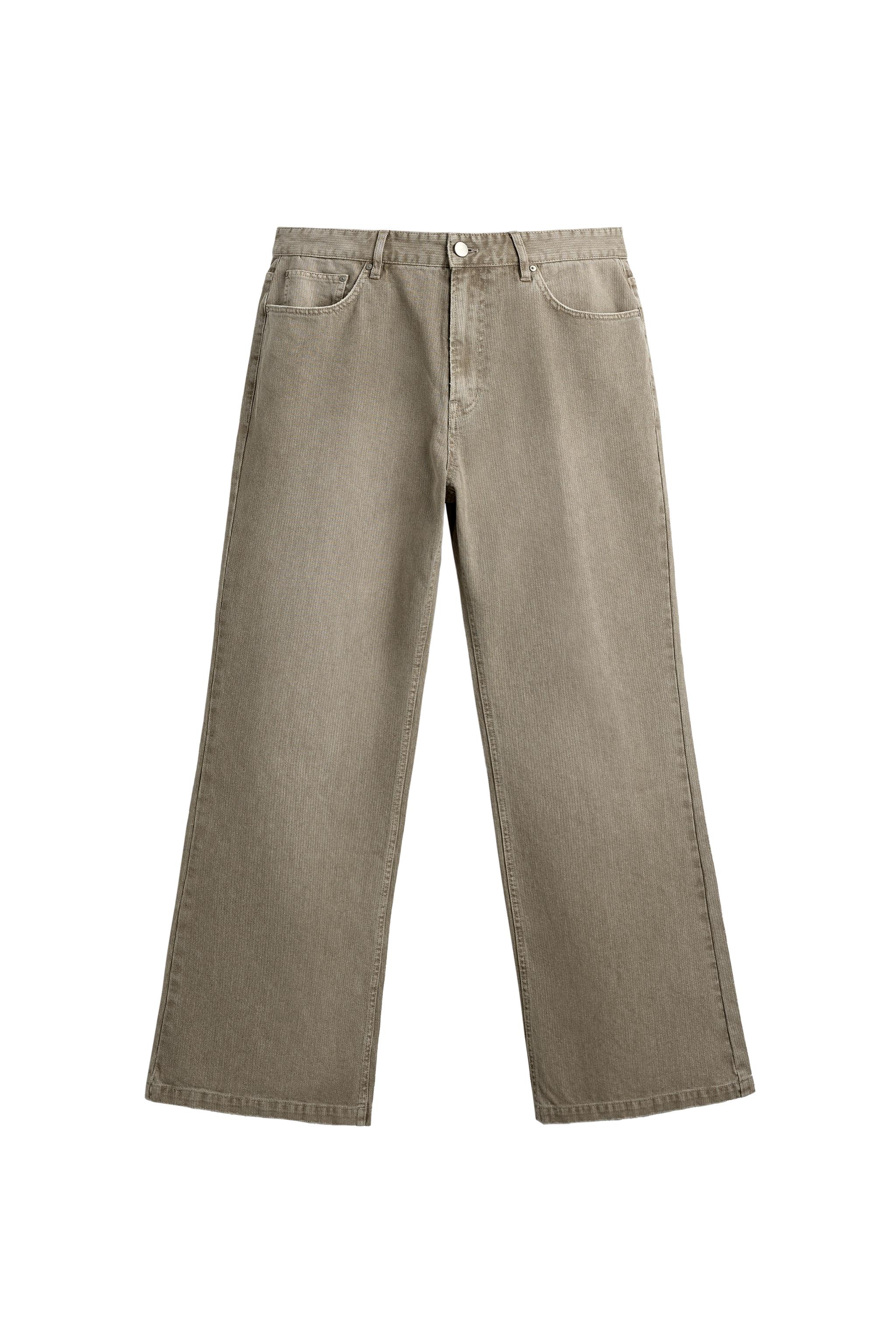 DOKULU PAMUKLU ÇAN PAÇA PANTOLON