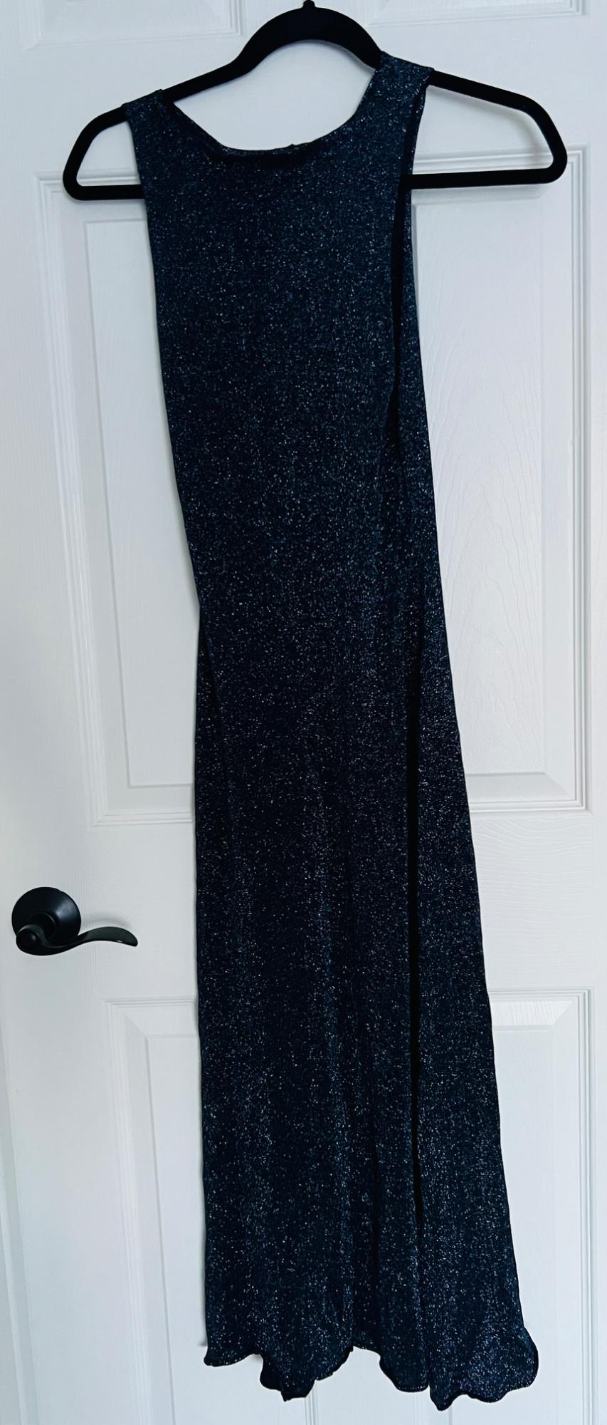 METALLIC THREAD KNIT MAXI DRESS - Image 3