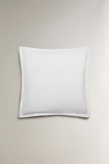 OVERLOCK PILLOWCASE - White by Zara - Image 2