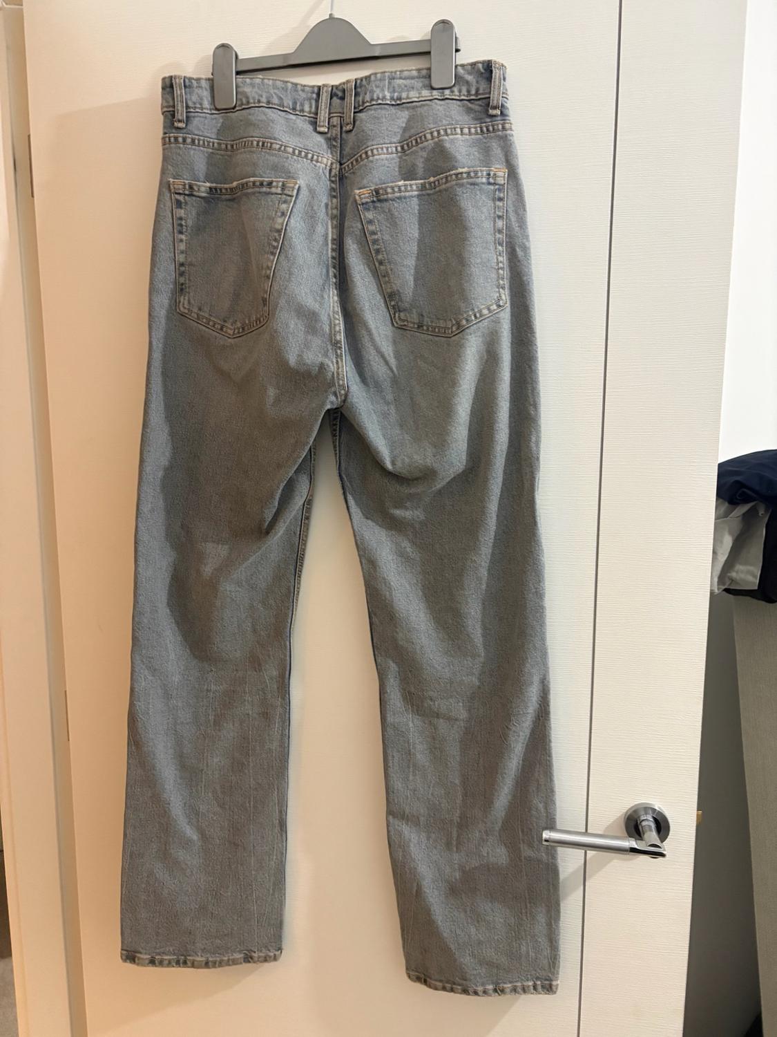 TRF STRAIGHT HIGH-WAIST JEANS - Image 3