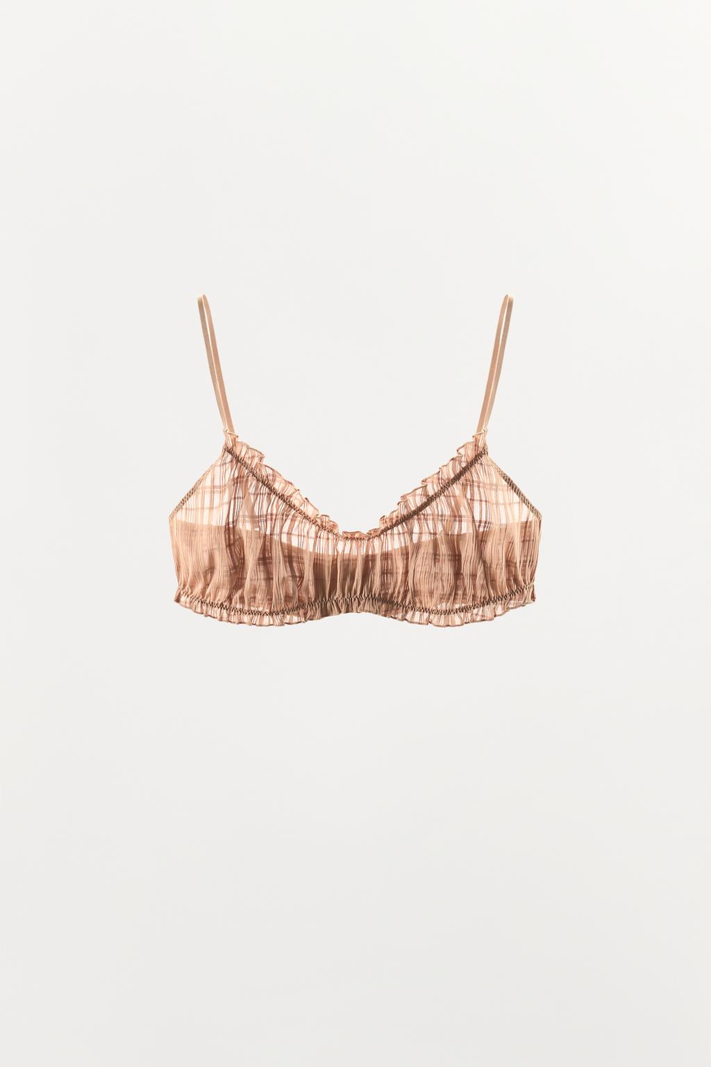 ELASTIC RUCHED BRALETTE - image 2