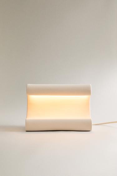 CERAMIC TABLE LAMP - White by Zara - Image 1
