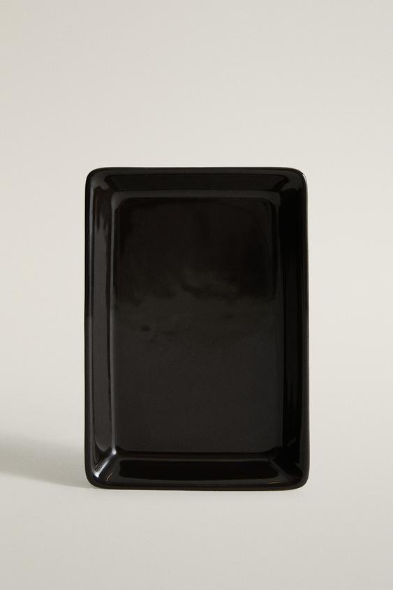 BLACK BATHROOM SOAP DISH - Black by Zara - Image 0