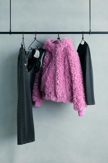 LOOK - ROSE SAUMON de Zara