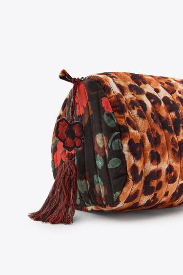 TROUSSE MATELASSÉE COMBINÉE - Leopard de Zara - Image 1