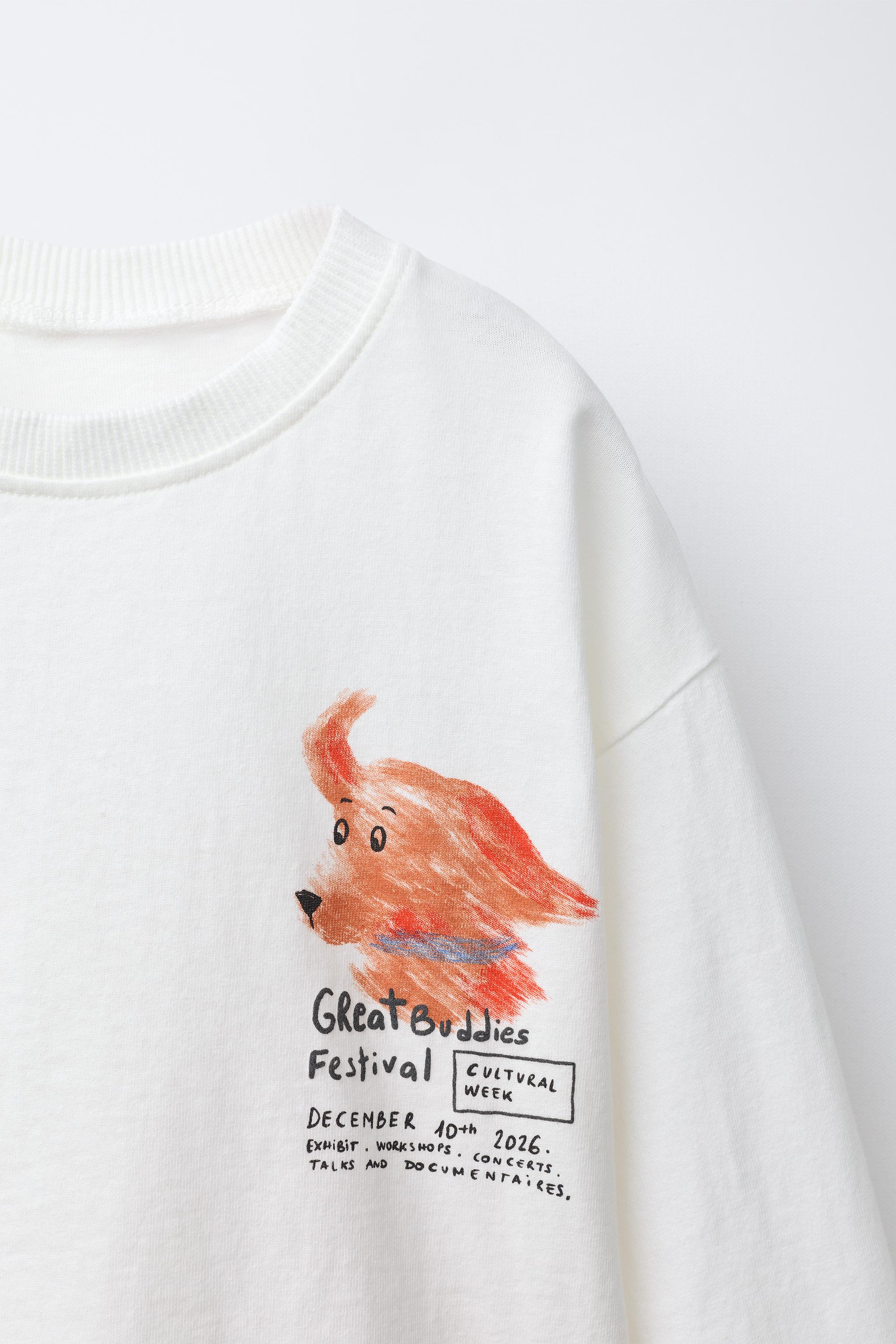 DOG PRINT T-SHIRT