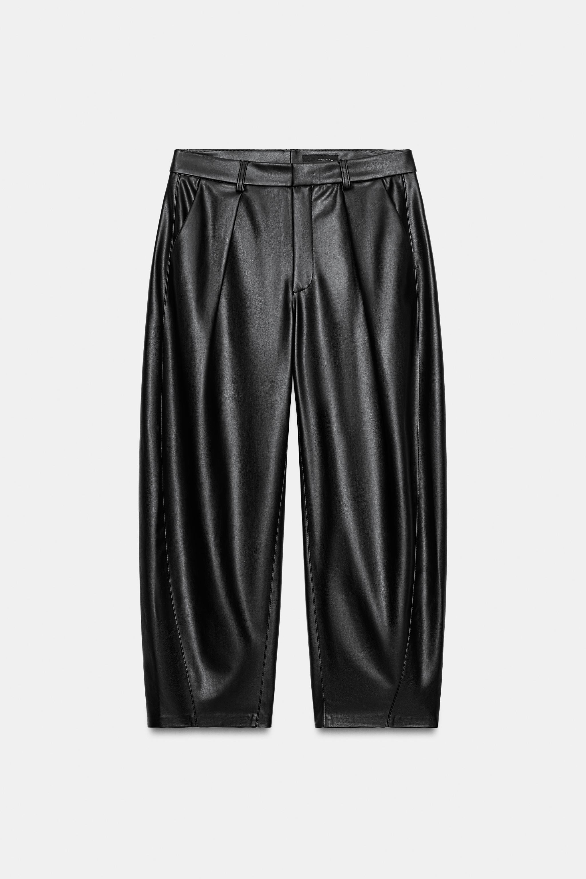 予約完売品 argue COTTON NYLON BALLOON FOODIE ZW COLLECTION BALLOON TROUSERS - Black | ZARA South Africa