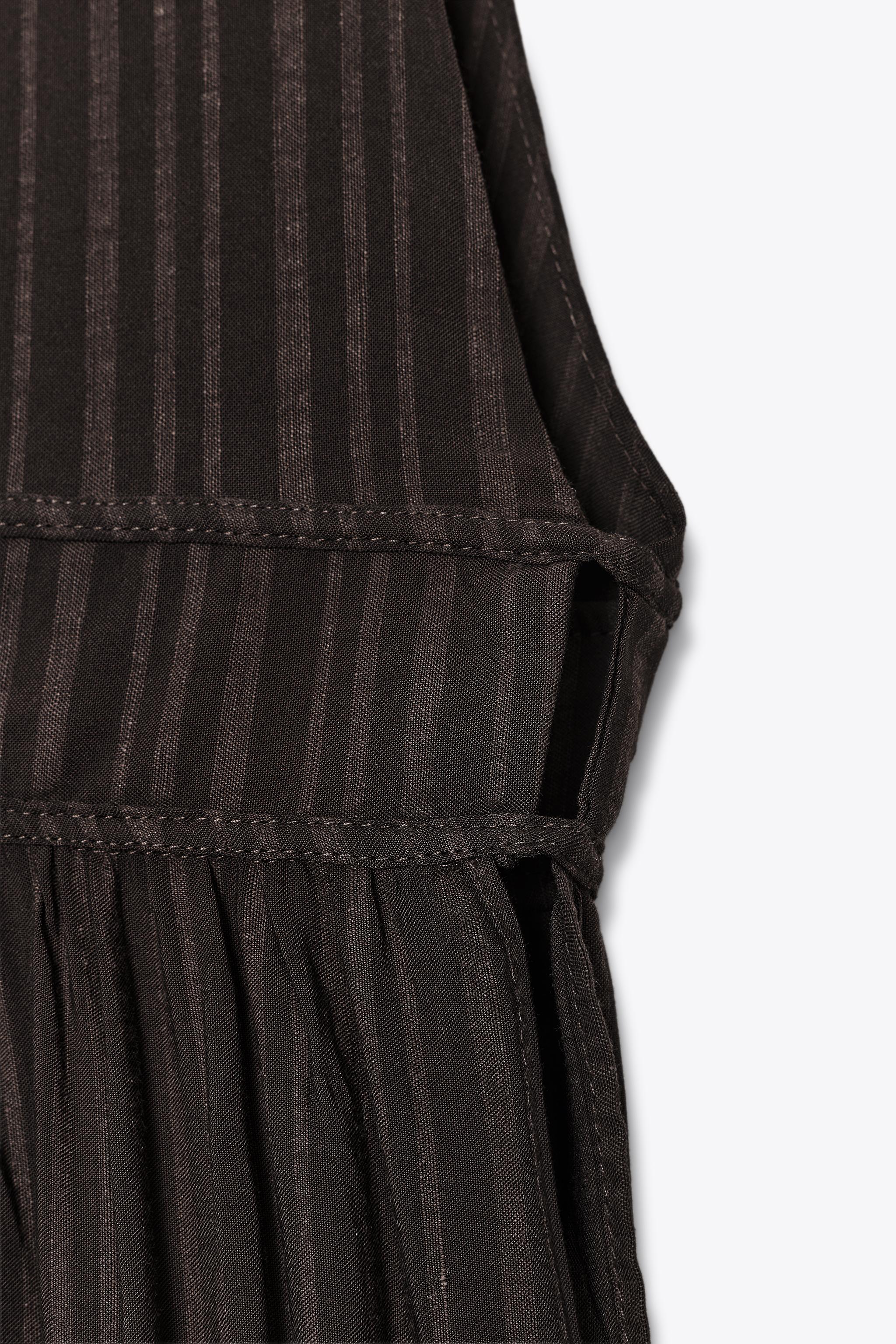GILET LONG RAYÉ
