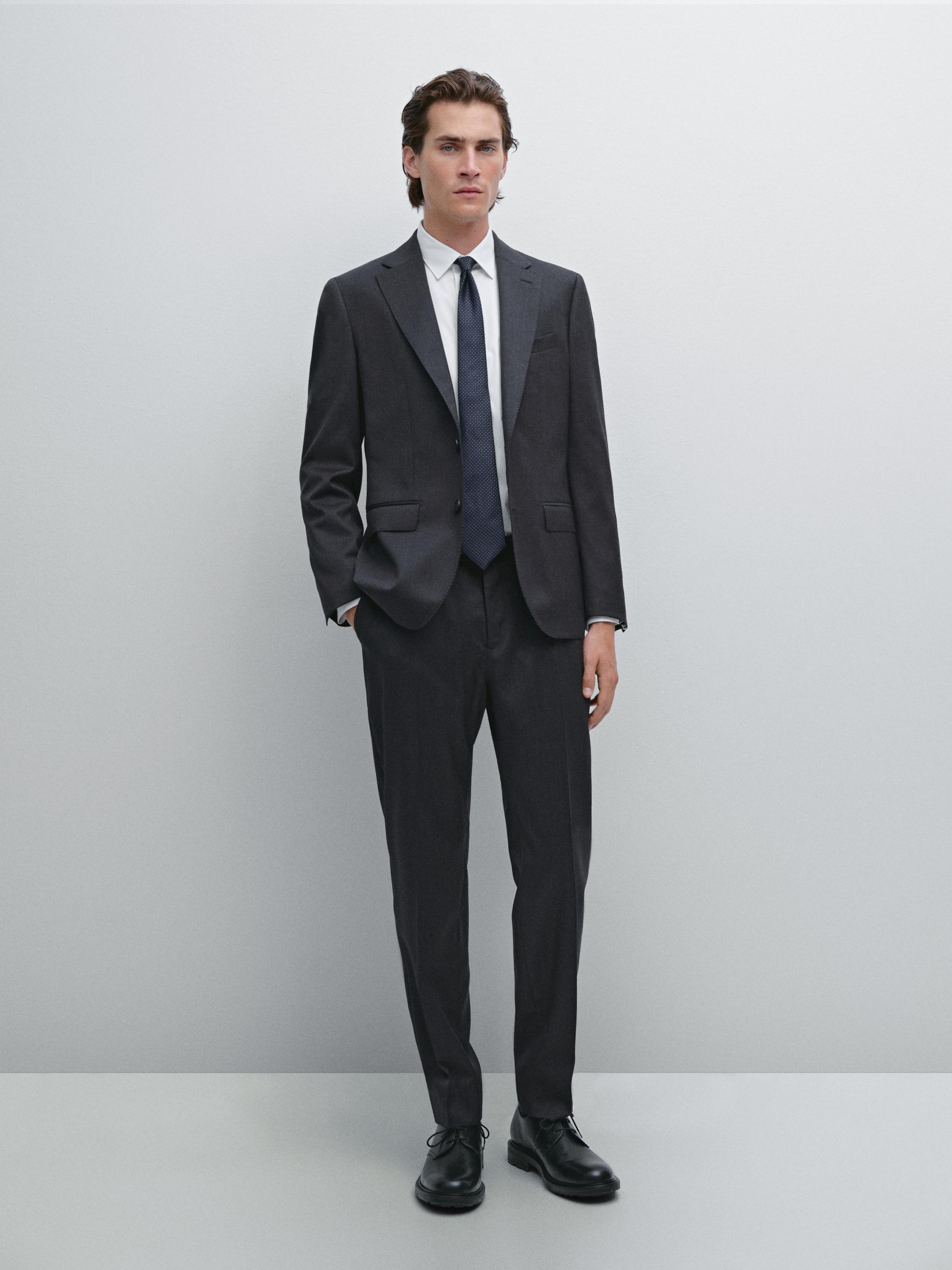 Pantalon de costume coton