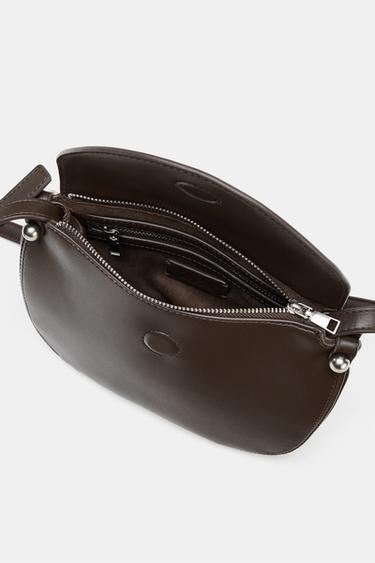 MINI SAC BANDOULIÈRE - Marron de Zara - Image 5