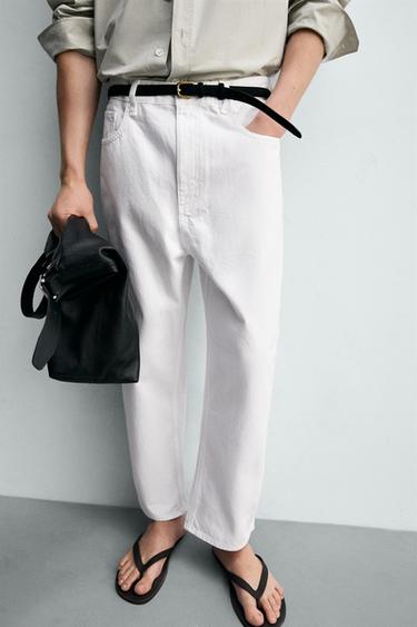 JEAN TAPERED WIDE FIT - Blanc de Zara - Image 5