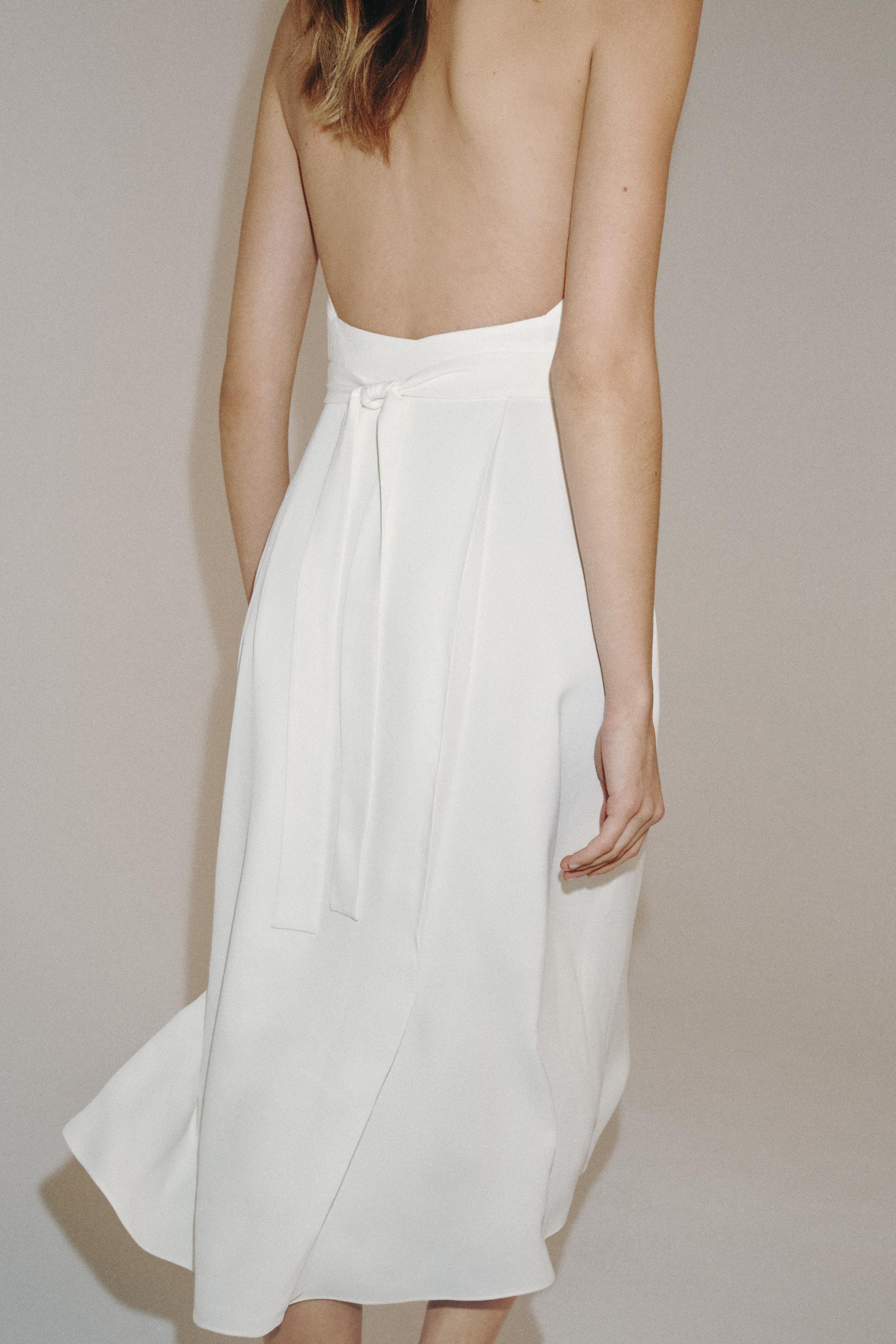 FLOWY HALTER DRESS ZW COLLECTION